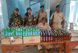 चकाई पुलिस को मिली बड़ी सफलता, 121 लीटर अवैध देसी, विदेशी शराब जप्त