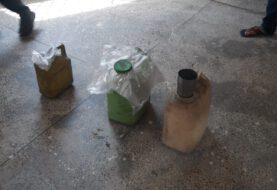 सोनो पुलिस ने कार्रवाई करते हुए पैंतालीस लीटर देशी शराब किया बरामद