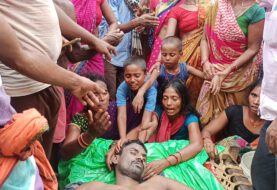 ट्रक दुर्घटना में हुई ट्रक के ड्राइवर की मौत