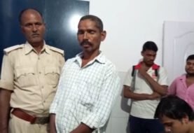 आनंदपुर गांव में शराब पीकर हंगामा कर रहे एक शराबी को पुलिस ने किया गिरफ्तार