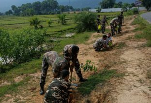 एसएसबी ने चलाया वृक्षारोपण अभियान, लोगों को किया जागरूक