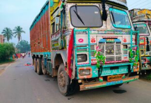 मॉर्निंग वॉक करने निकली महिला को बालू लदे ट्रक ने कुचला, मौके पर हुई मौत