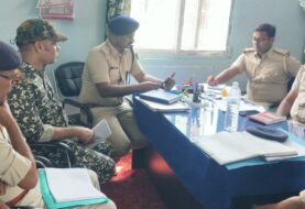 रेल एसपी ने किया जमुई जीआरपी थाना का वार्षिक निरीक्षण